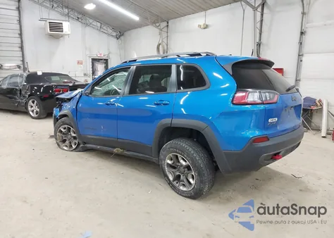 2019 Jeep Cherokee Trailhawk 4X4 z USA, uszkodzony, nr VIN 1C4PJMBX3KD341787